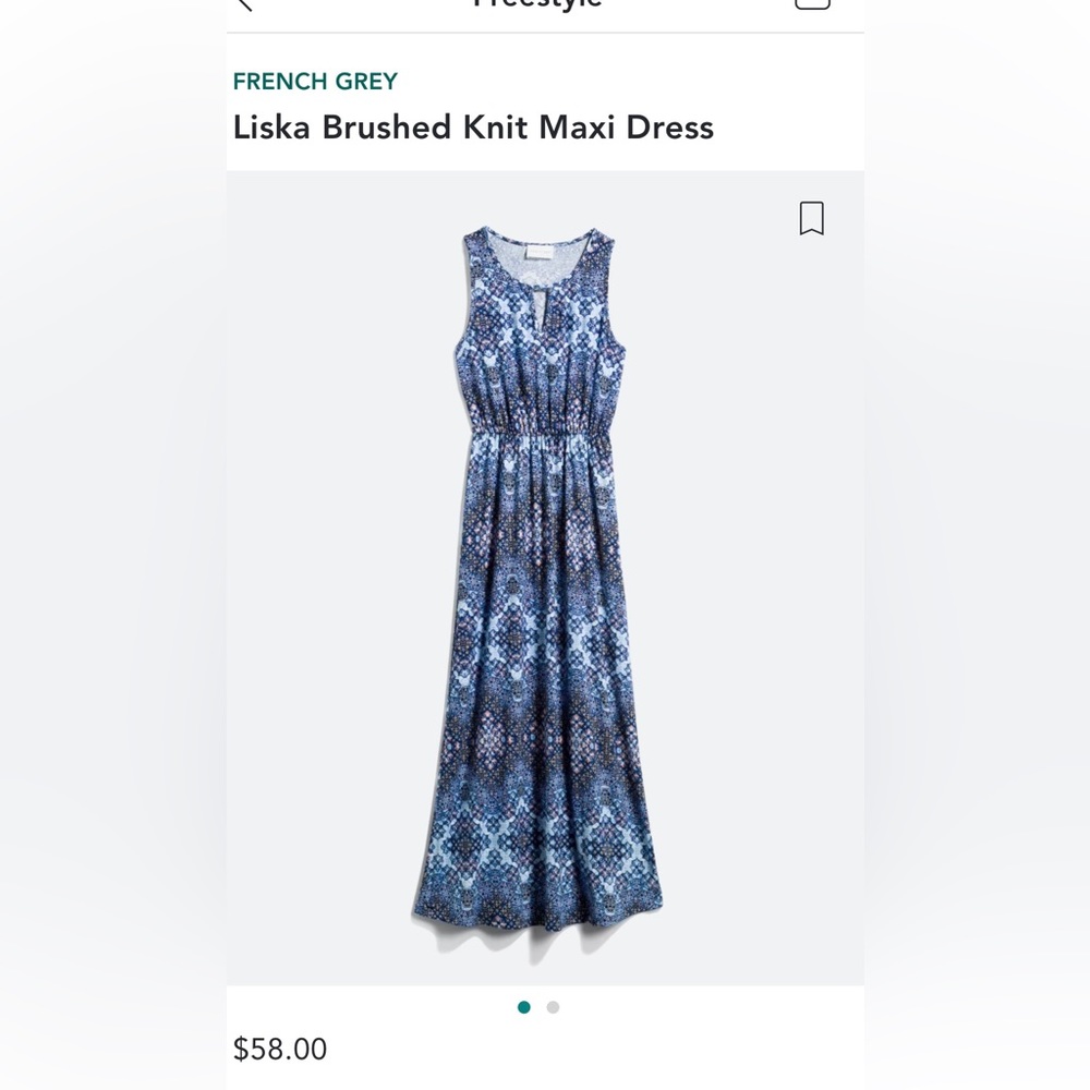 Stitch Fix maxi dress- EUC